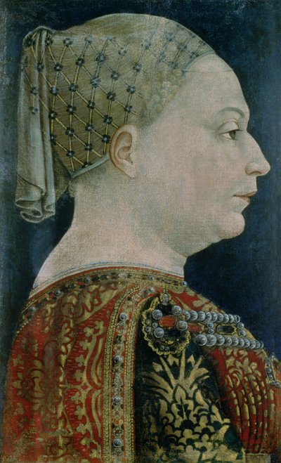 Ritratto di Maria Sforza da Bonifacio Bembo